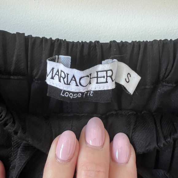 Maria Cher Joline Cargo Pants - Black Size S - Picture 4 of 5